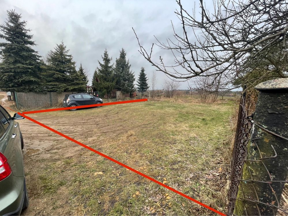 Działka rekreacyjna Boguchwałowice, ul. Aleja I