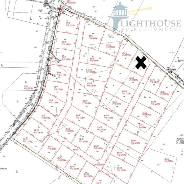 Działka budowlana Kaczki, ul. Jarzębinowa. Zdjęcie 4