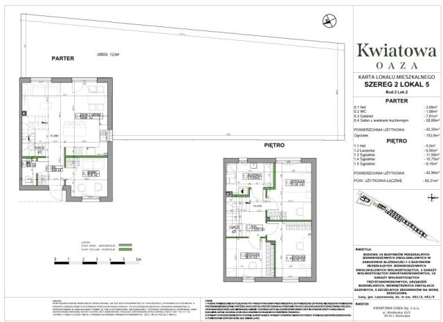 dom szeregowy, 5 pokoi Łazy, ul. Kwiatowa. Zdjęcie 2