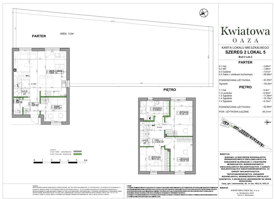 dom szeregowy, 5 pokoi Łazy, ul. Kwiatowa. Zdjęcie 4