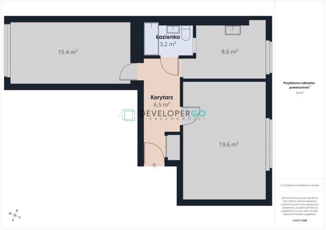 Mieszkanie 3-pokojowe Białystok, ul. Nowogródzka. Zdjęcie 9