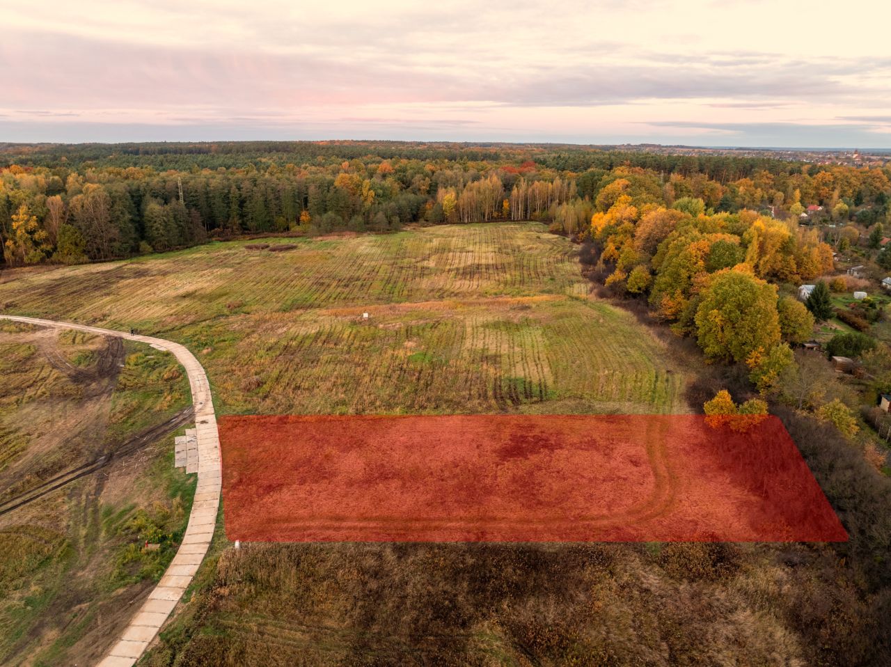 Działka budowlana Wrocław Marszowice, ul. Krzelowska. Zdjęcie 3
