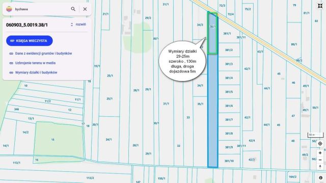 Działka budowlana Podzamcze. Zdjęcie 1