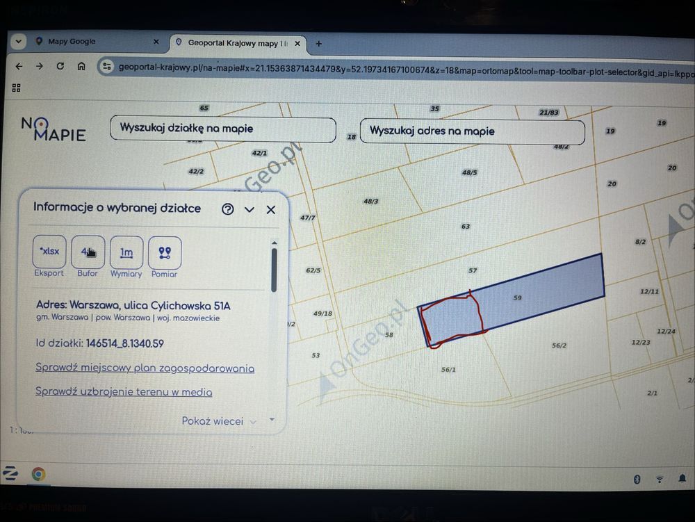 Działka inwestycyjna Warszawa Wawer, ul. Cylichowska. Zdjęcie 1