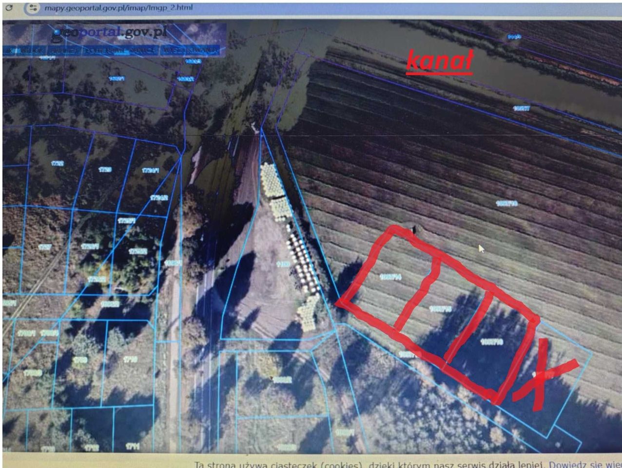 Działka budowlana Obra