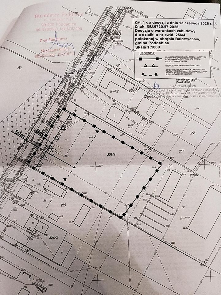 Działka rolno-budowlana Bałdrzychów. Zdjęcie 9
