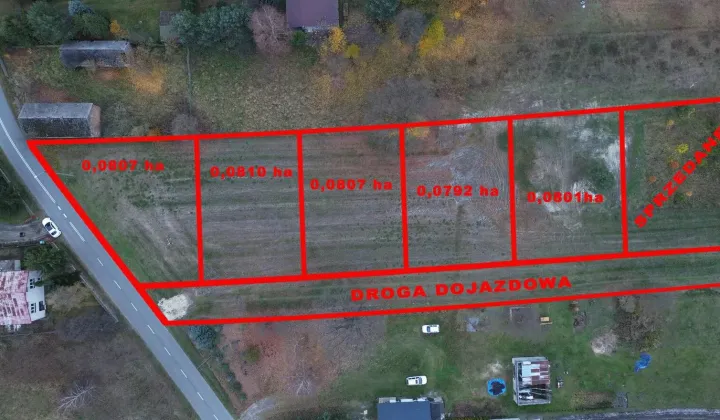 Działka budowlana Przystajnia-Kolonia