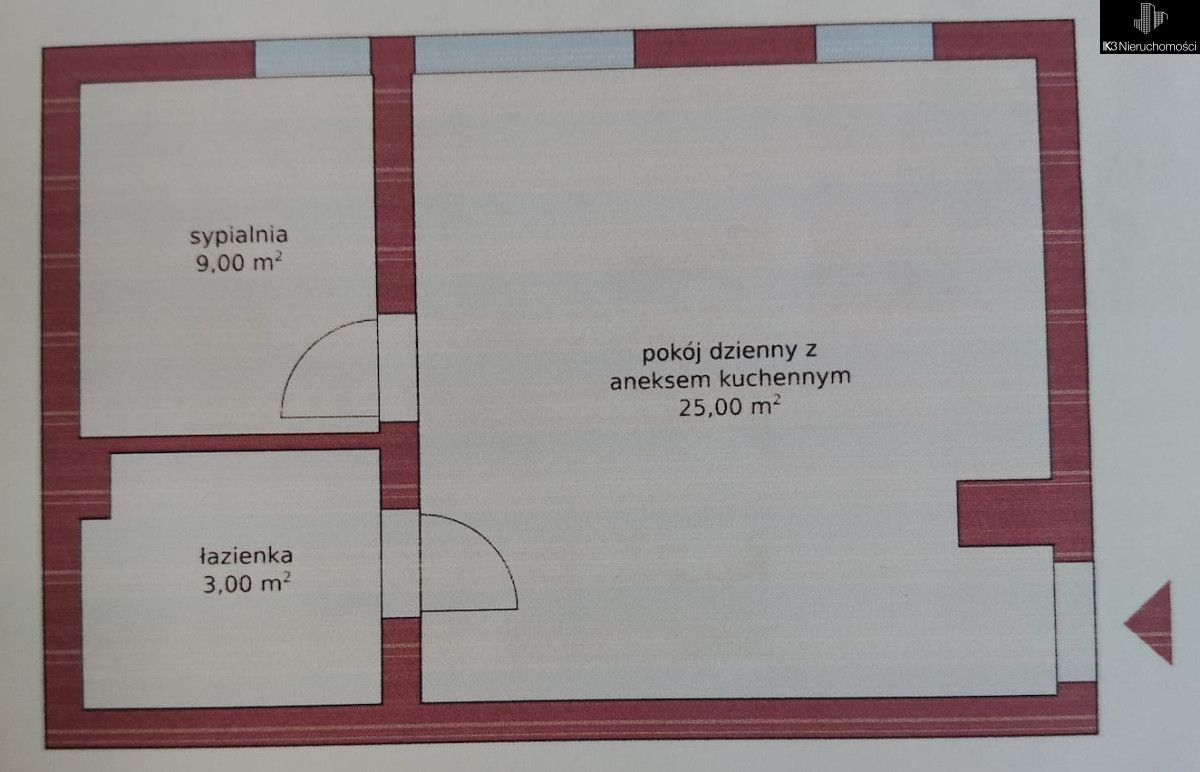 Mieszkanie 2-pokojowe Warszawa Saska Kępa, ul. Saska. Zdjęcie 18