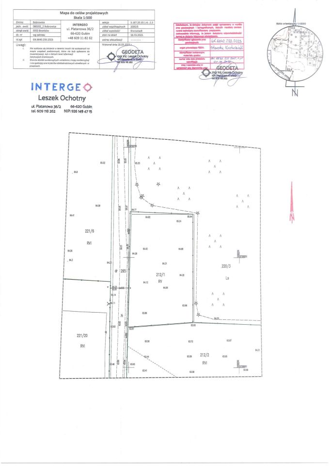 Działka budowlana Bronków. Zdjęcie 6