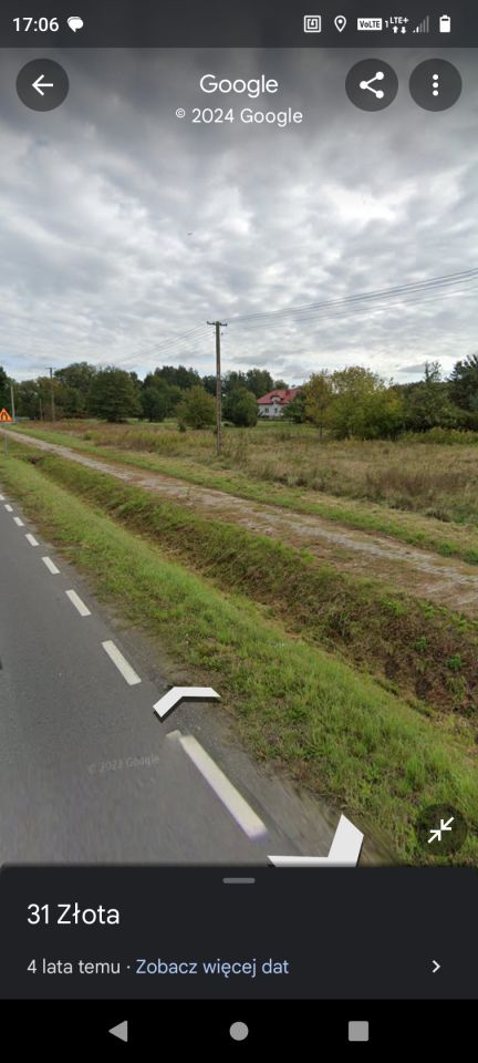 Działka budowlana Wągrodno, ul. Złota. Zdjęcie 2