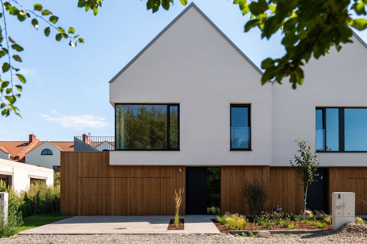 dom szeregowy Warszawa Wilanów, ul. Mango. Zdjęcie 1