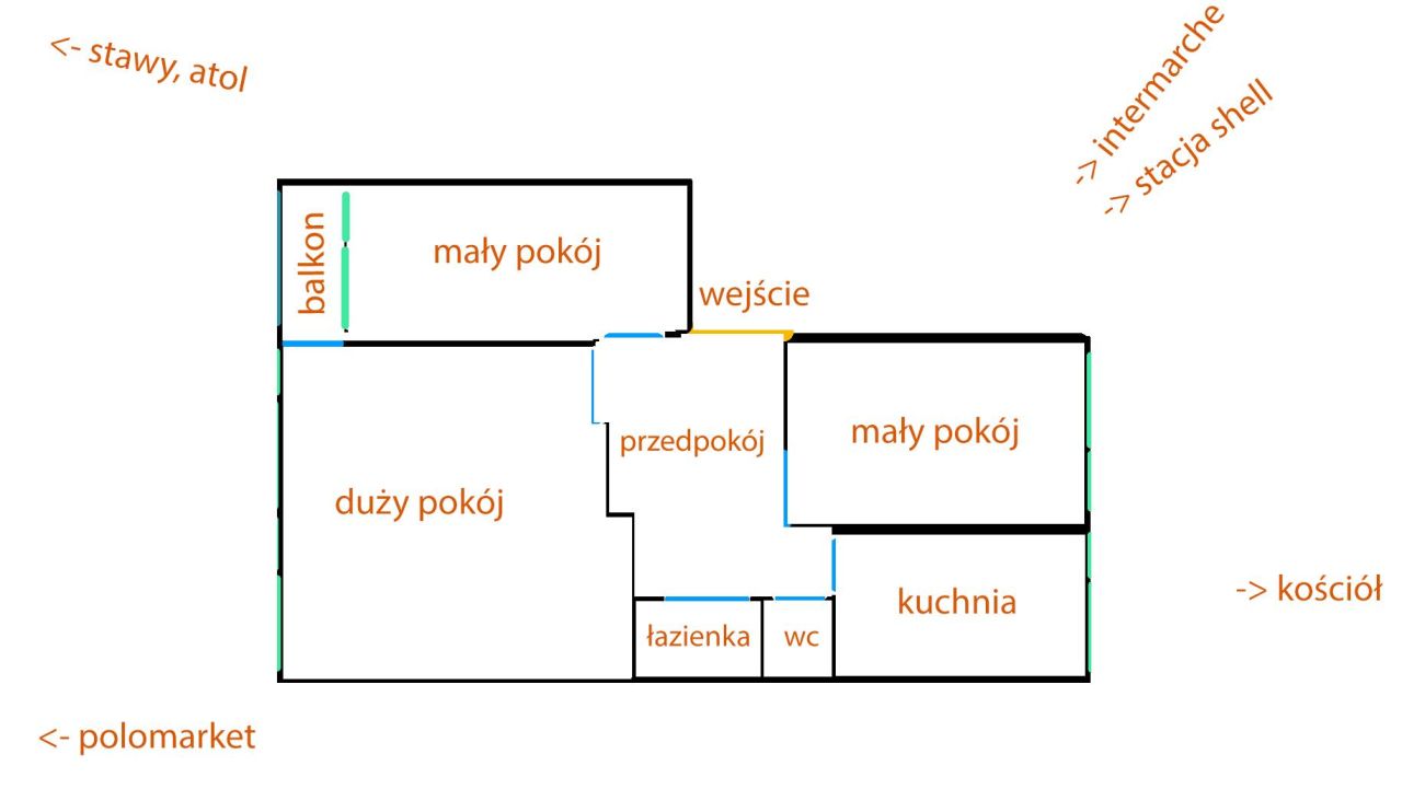 Mieszkanie 3-pokojowe Oleśnica Centrum, ul. Klonowa. Zdjęcie 19