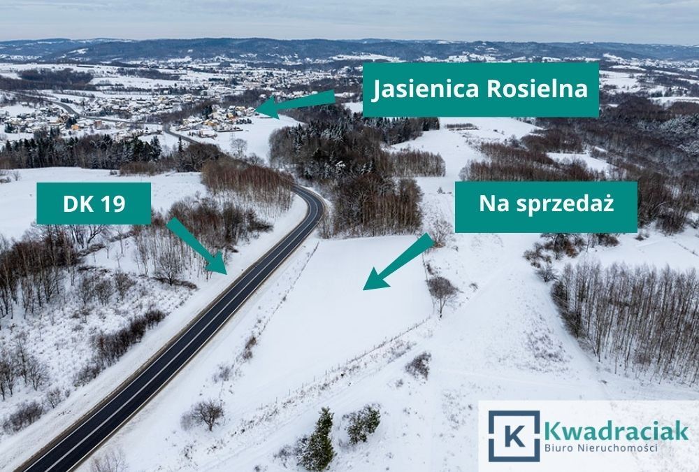 Działka inwestycyjna Jasienica Rosielna