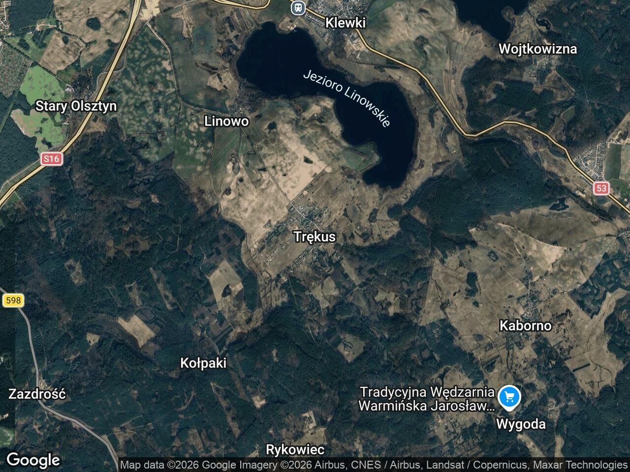 Działka budowlana Trękus. Zdjęcie 1