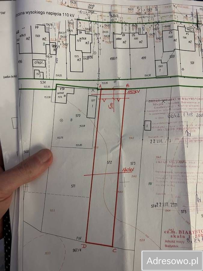 Działka budowlana Białystok, ul. Agnieszki Osieckiej. Zdjęcie 1