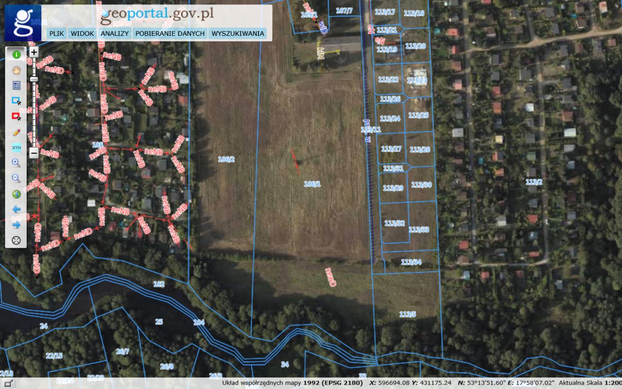 Działka budowlana Bożenkowo Łącznica, ul. Wczasowa. Zdjęcie 7
