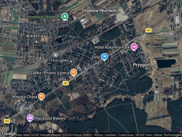 Działka budowlana Łask Kolumna, ul. Katowicka. Zdjęcie 1