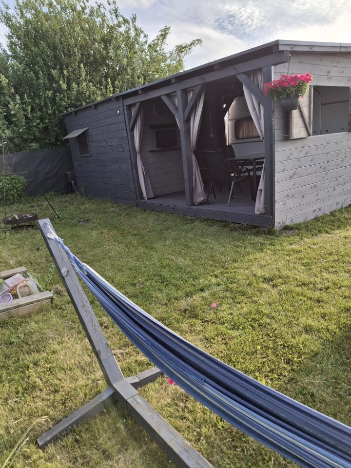 Działka rekreacyjna Kamienica, Zielony zakątek. Zdjęcie 1