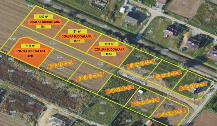 Działka budowlana Grobelno, ul. Radosna