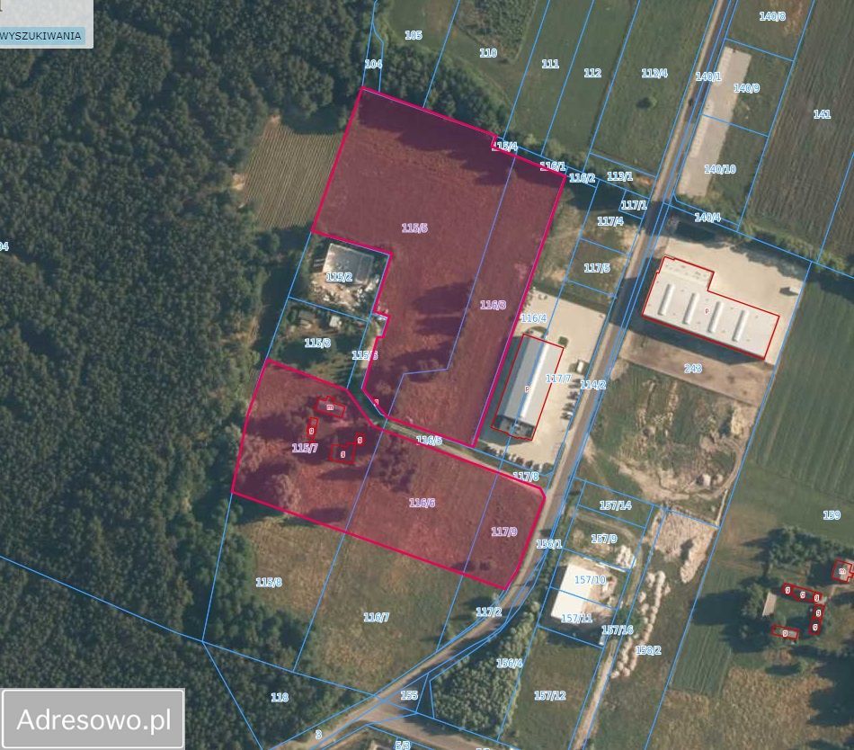 Działka budowlana Aleksandrów Łódzki, ul. Placydowska