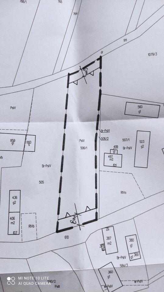 Działka budowlana Dzietrzychowice. Zdjęcie 3