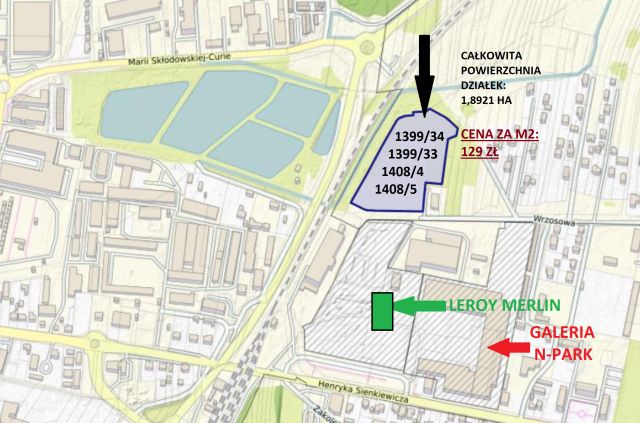 Działka inwestycyjna Tarnobrzeg Mokrzyszów, ul. Wrzosowa. Zdjęcie 1