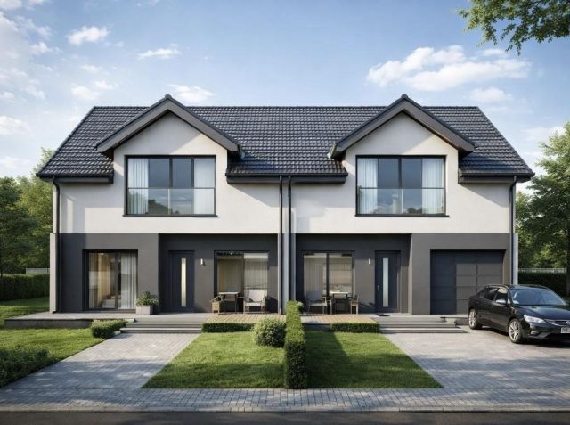 bliźniak, 4 pokoje Elbląg, ul. Kartuska. Zdjęcie 1