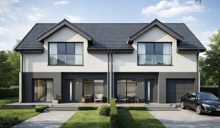 bliźniak, 4 pokoje Elbląg, ul. Kartuska