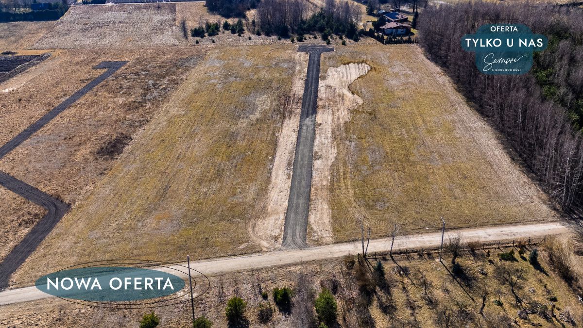 Działka budowlana Rojków. Zdjęcie 1