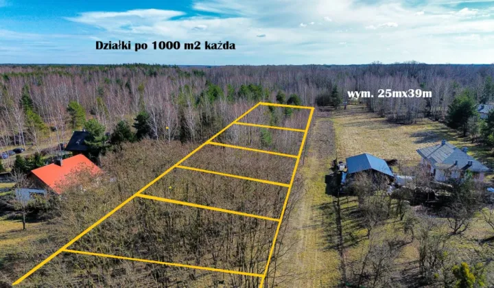 Działka budowlana Musuły, ul. Radońska