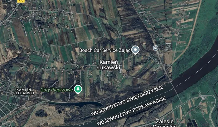 Działka budowlana Kamień Łukawski