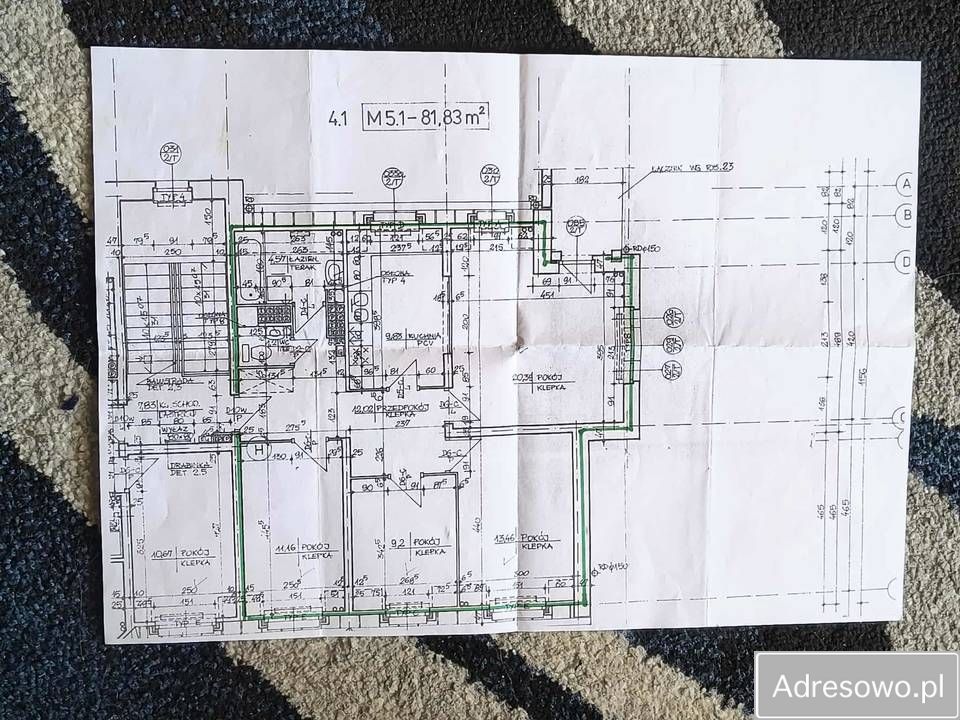 Mieszkanie 4-pokojowe Warszawa Ursynów, ul. Witolda Zawadowskiego. Zdjęcie 12