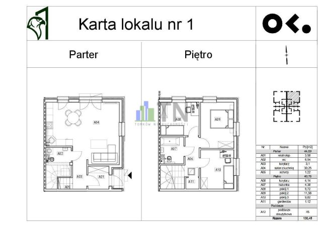 bliźniak, 4 pokoje Dobrzykowice. Zdjęcie 3