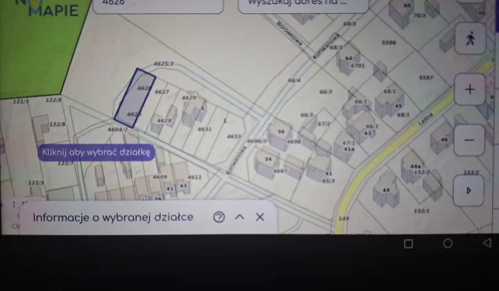 Działka budowlana Wągrowiec Osada, ul. Konwaliowa