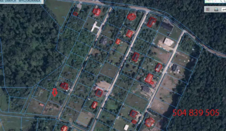 Działka budowlana Pobyłkowo Małe