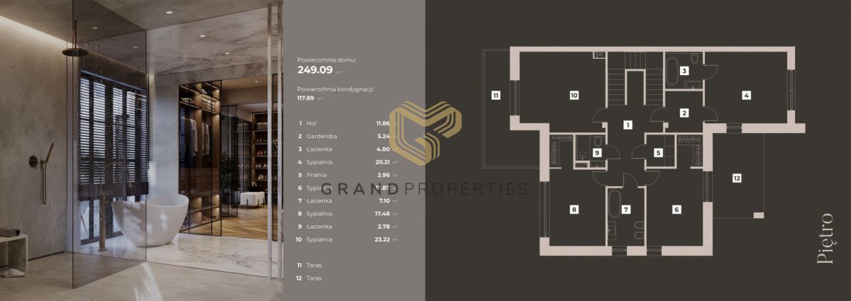 bliźniak, 6 pokoi Kierszek. Zdjęcie 14