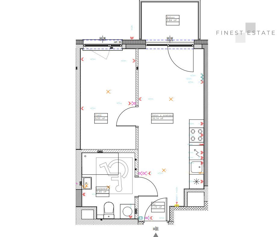 Mieszkanie 2-pokojowe Warszawa Ursus, ul. Ryżowa. Zdjęcie 19