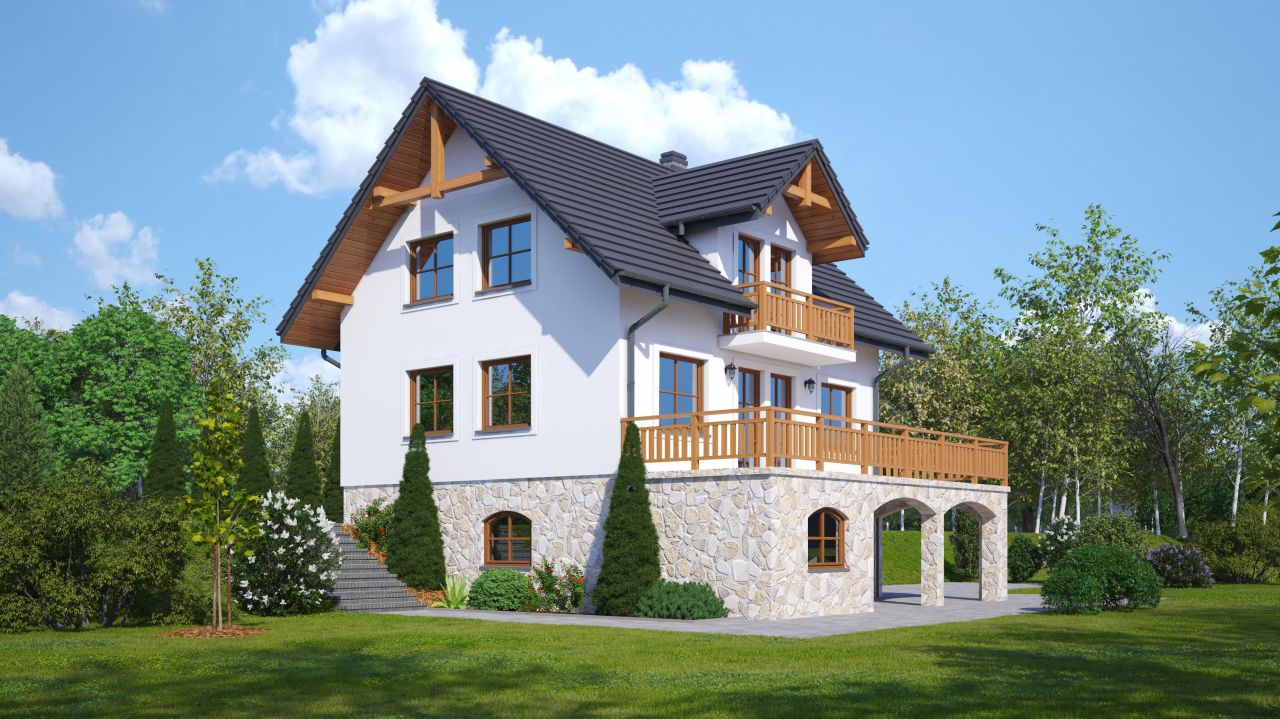 dom wolnostojący, 5 pokoi Wisła Centrum, al. ks. bp. Juliusza Bursche. Zdjęcie 11