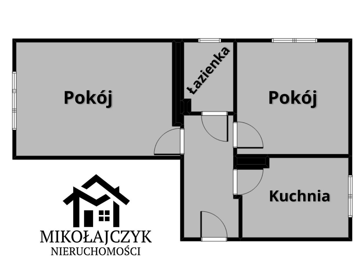 Mieszkanie 2-pokojowe Bartoszyce, ul. Kopernika. Zdjęcie 10