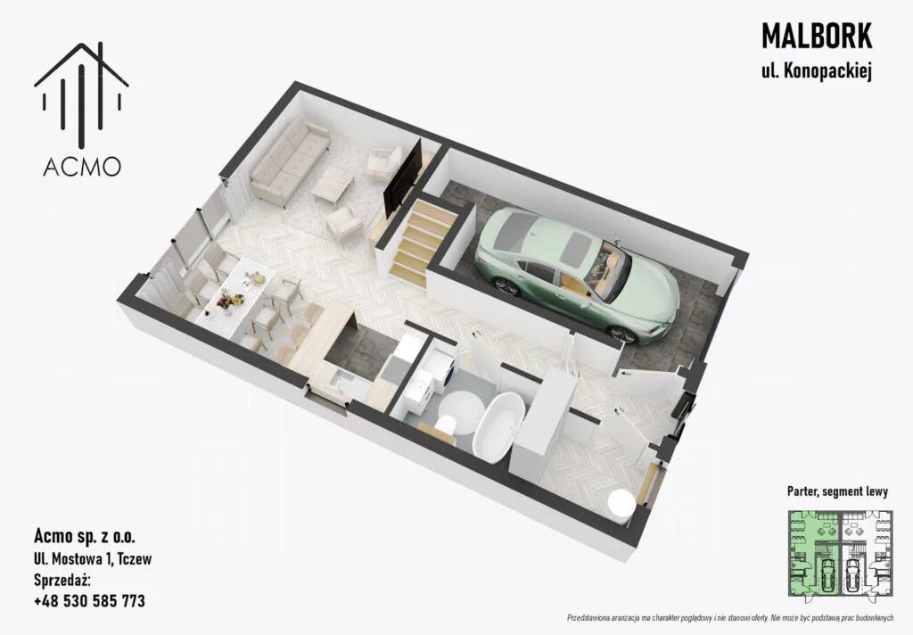 bliźniak, 5 pokoi Malbork, ul. Haliny Konopackiej. Zdjęcie 7