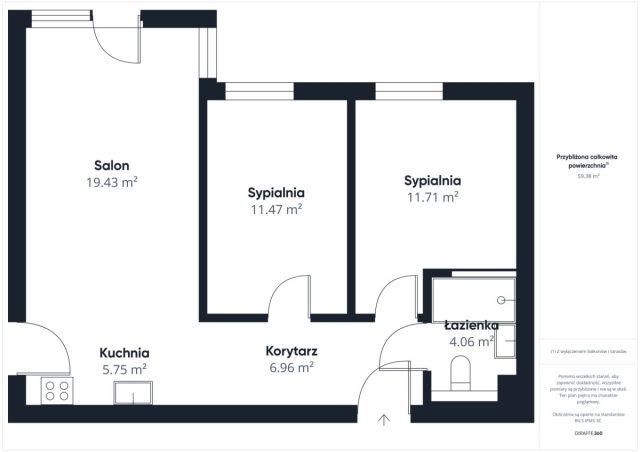 Mieszkanie 3-pokojowe Zamienie, ul. Waniliowa. Zdjęcie 20