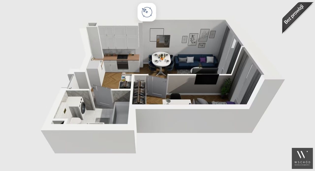 Mieszkanie 2-pokojowe Kraków Prądnik Biały