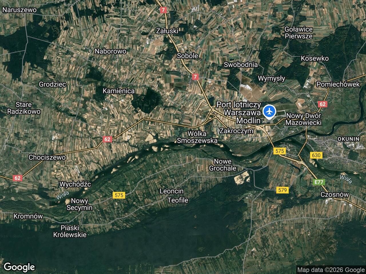 Działka rolna Mochty-Smok