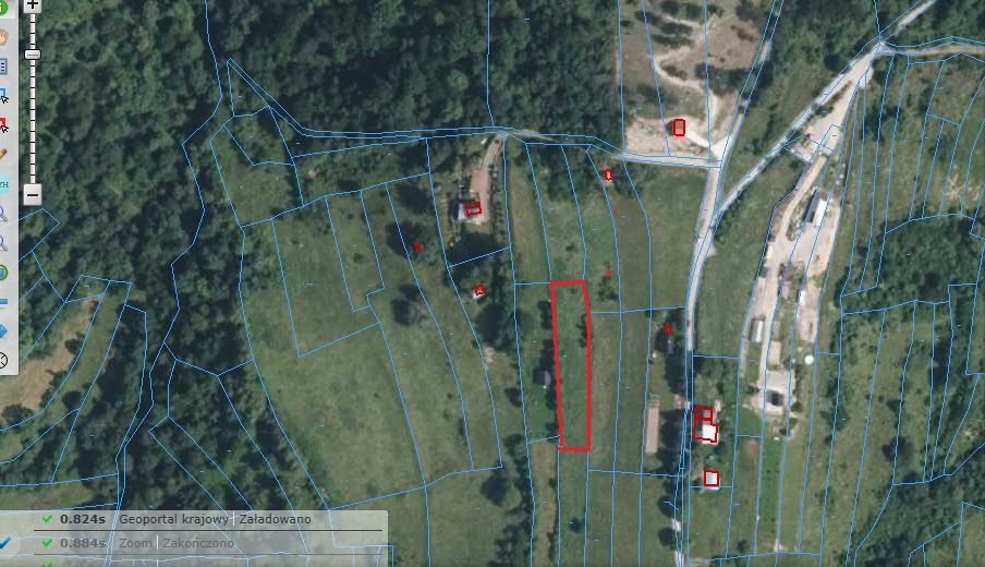 Działka rolna Szczawnica Kunie, ul. Bereśnik. Zdjęcie 1