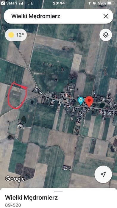 Działka budowlana Wielki Mędromierz. Zdjęcie 5