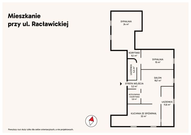 Mieszkanie 3-pokojowe Warszawa, ul. Racławicka. Zdjęcie 15