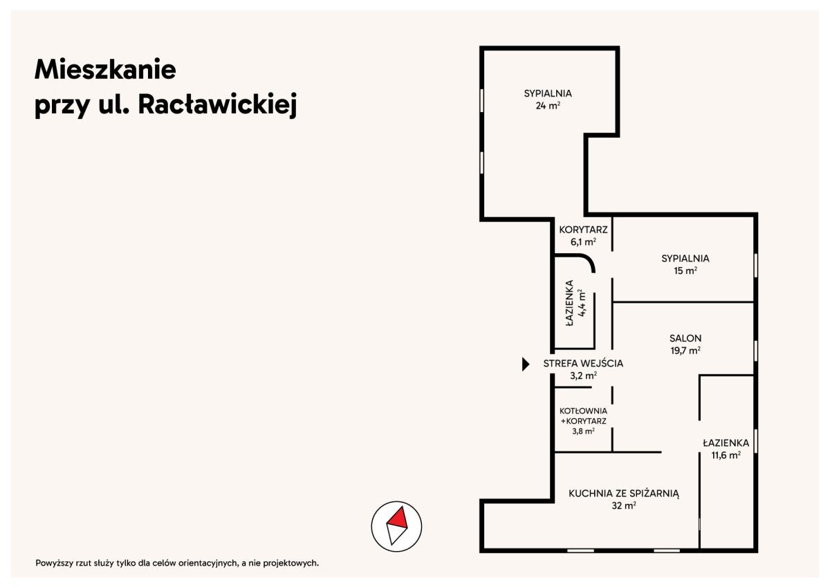 Mieszkanie 3-pokojowe Warszawa, ul. Racławicka. Zdjęcie 15