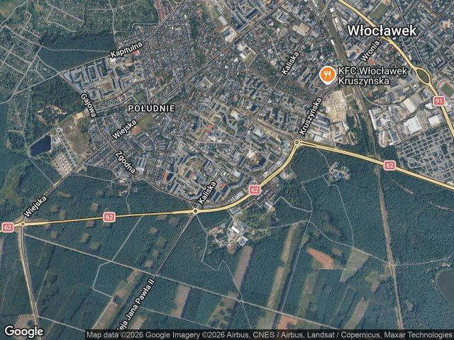 Mieszkanie 2-pokojowe Włocławek Południe , ul. Kaliska. Zdjęcie 1