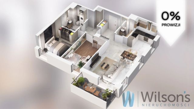 Mieszkanie 3-pokojowe Piastów, ul. Stanisława Bodycha. Zdjęcie 1