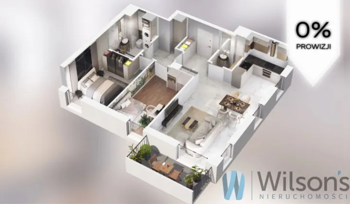 Mieszkanie 3-pokojowe Piastów, ul. Stanisława Bodycha